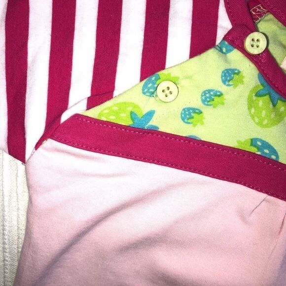 nwt Girls 3-6M Me Too Short Sleeve Shirt - Picture 3 of 6